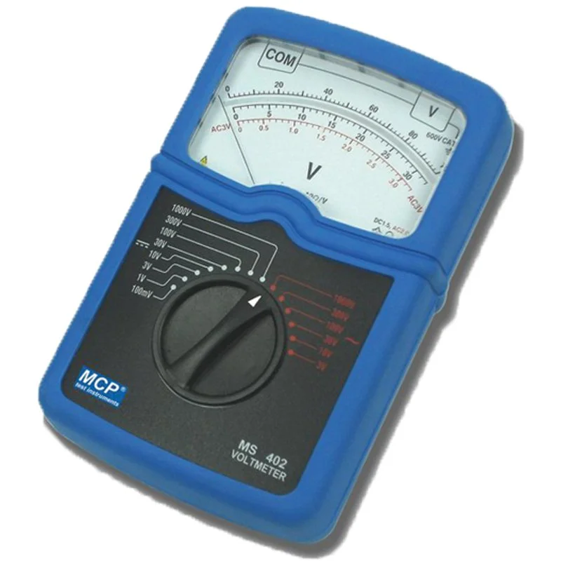 Voltmètre analogique MCP MS‑402