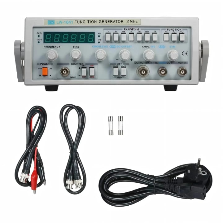 Générateur de fonctions LW-1641 — 2 MHz, avec accessoires
