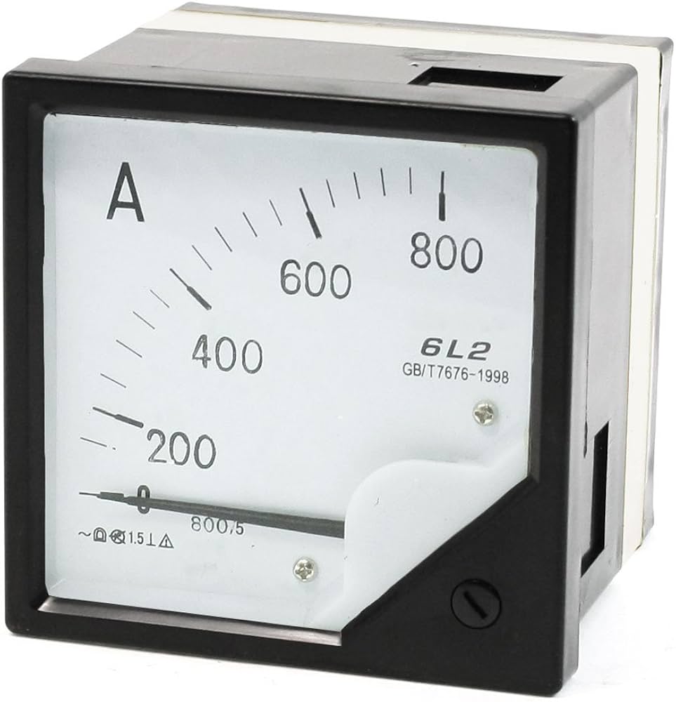 Ampèremètre analogique 6L2 – 0 à 800 A