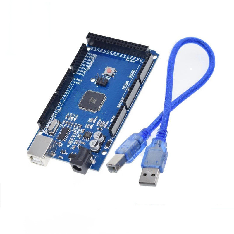 Arduino Mega 2560 compatible + câble USB