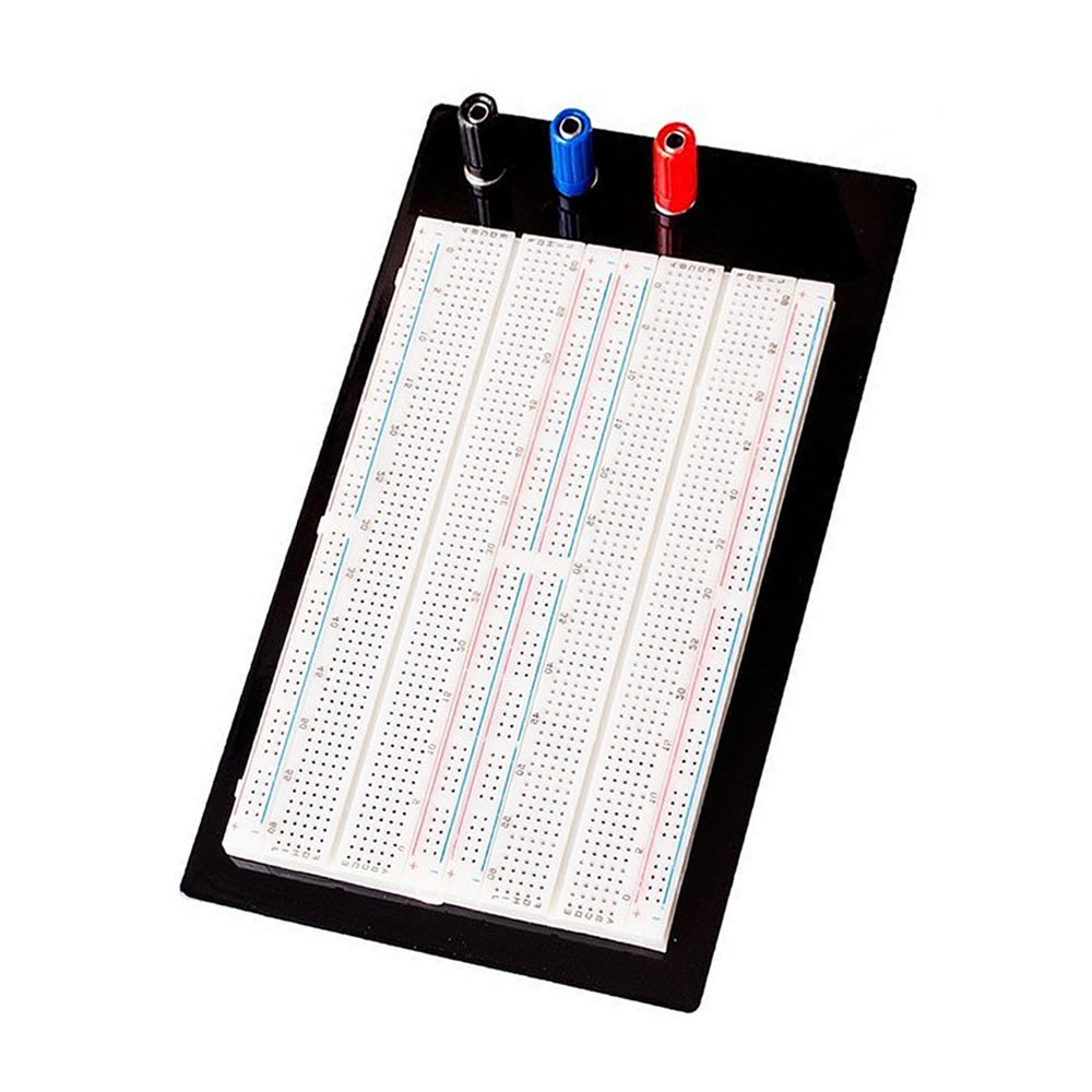 Breadboard professionnelle multi-plaques avec bornes