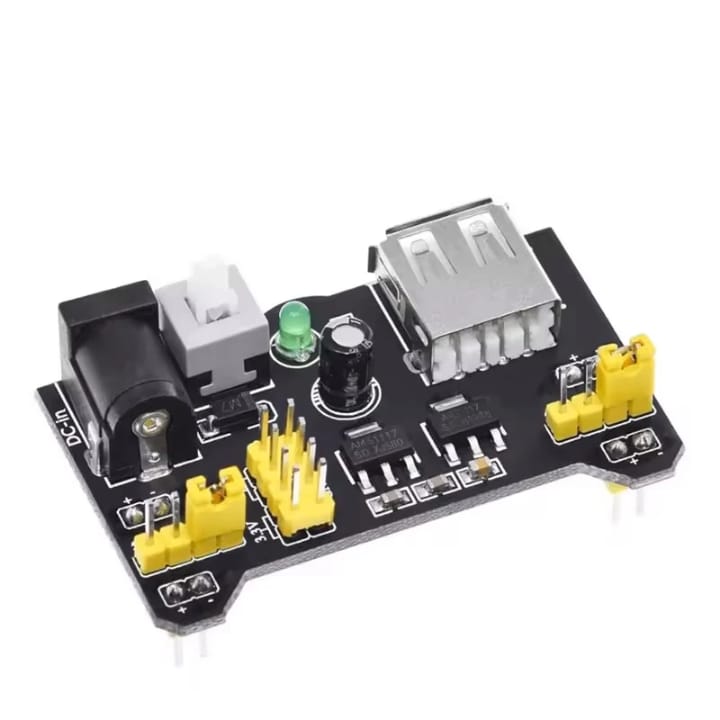 Module d'alimentation pour breadboard MB102 (3,3V/5V)