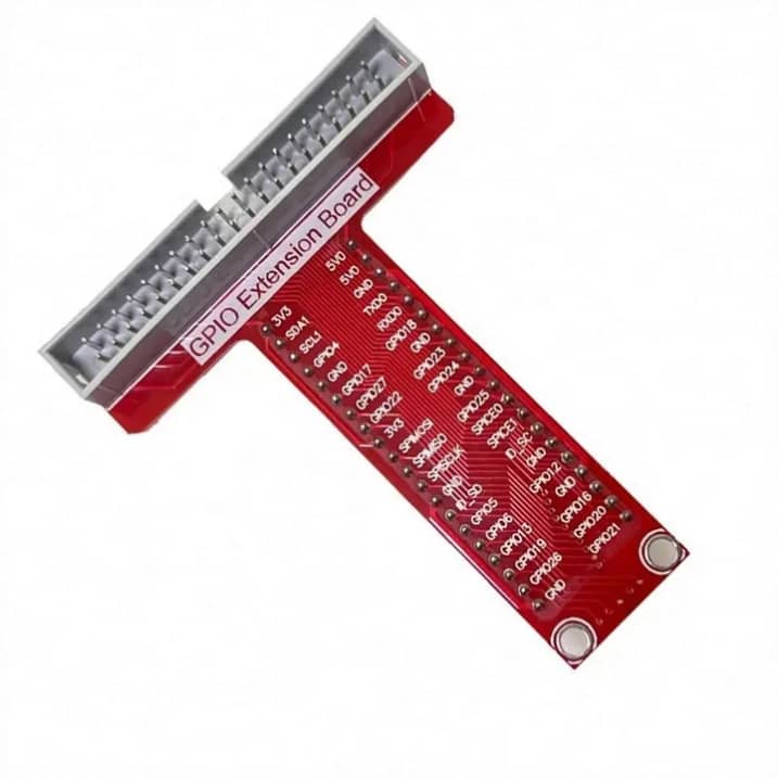 Carte d'extension GPIO en T pour Raspberry Pi — rouge