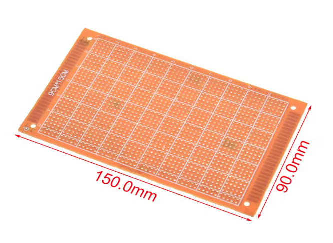Plaque de prototypage perforée PY‑09CM×15CM