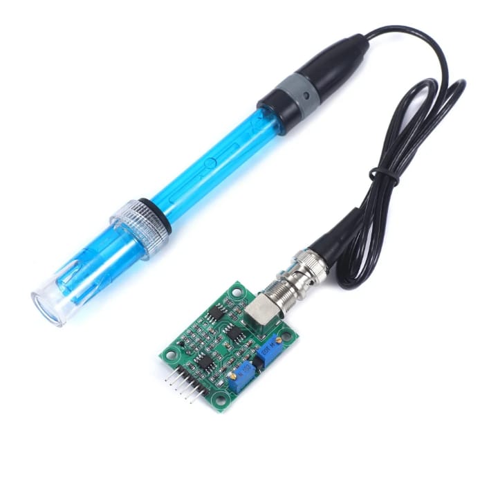 Sonde de pH + carte d'interface pour microcontrôleur