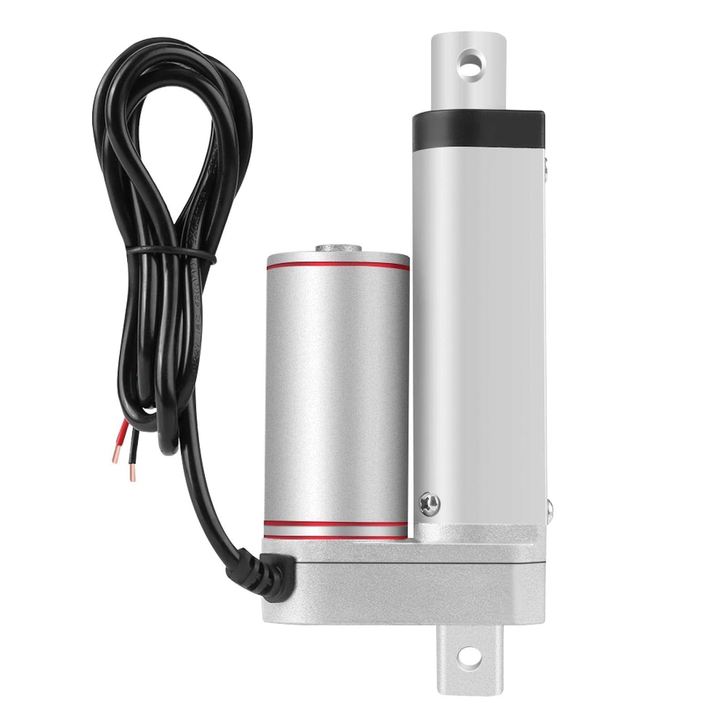 Vérin électrique linéaire 12V, course 50mm, 500N (Pufeide PFDE12V-50-20)