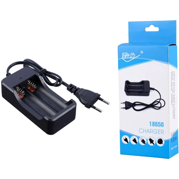 Chargeur HWQ – 18650 (2 slots)