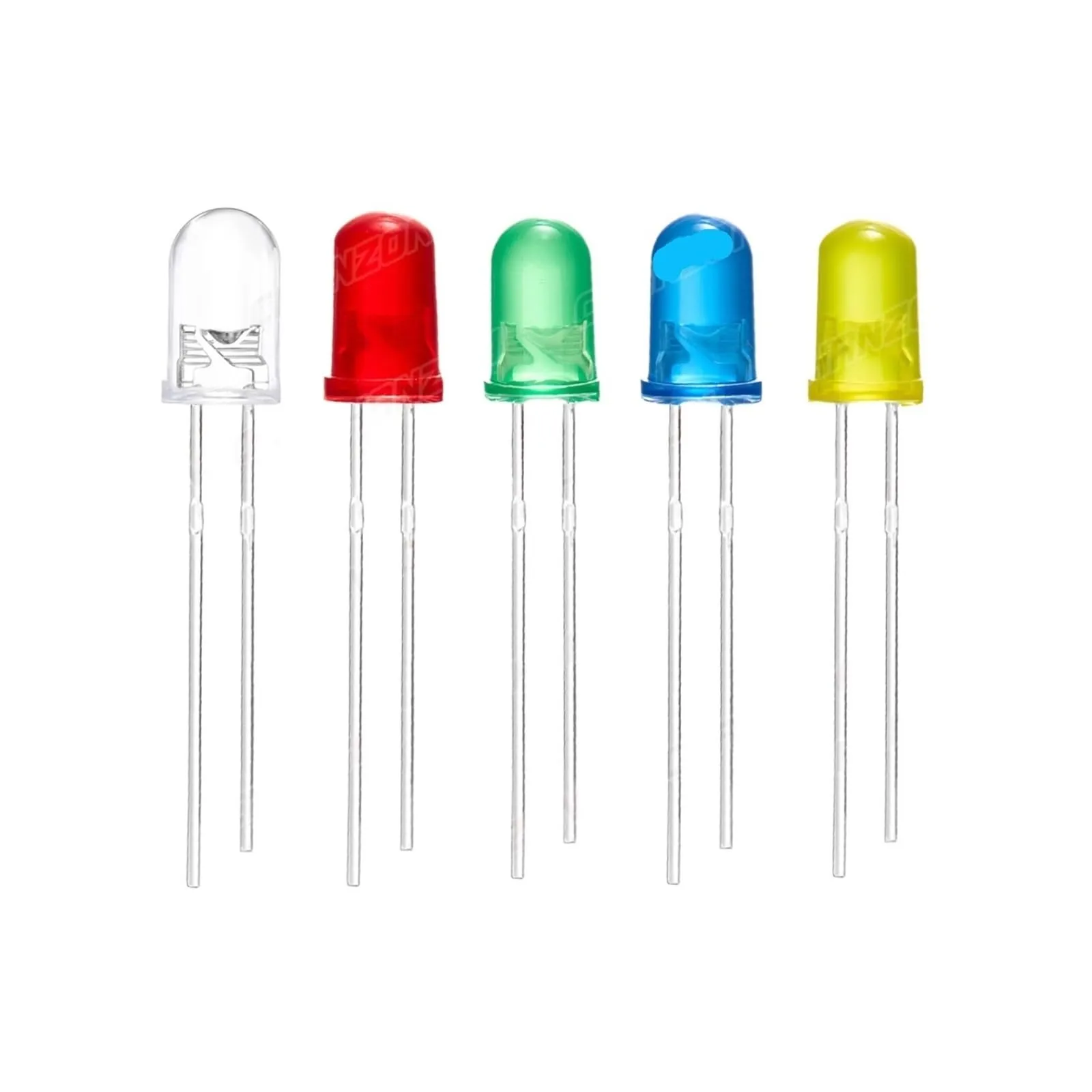 LED F5 – (rouge, vert, bleu, jaune, blanc)