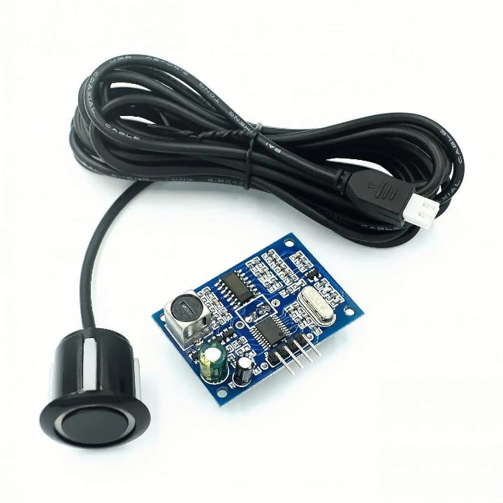 Sonde de mesure de distance ultrason étanche + carte d'interface